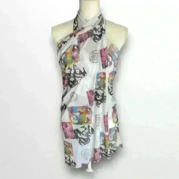 Swiminista x James Peter Henry Art Toss Print Wrap Sarong NWT - Picture 2 of 7